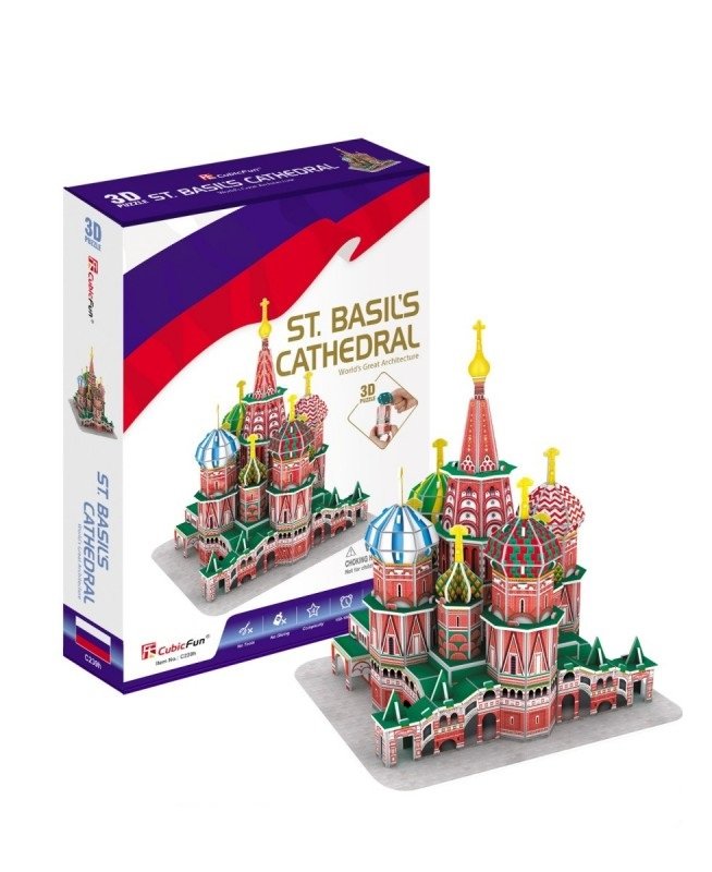 Cubic Fun, puzzle 3D Katedra Św. Wasyla