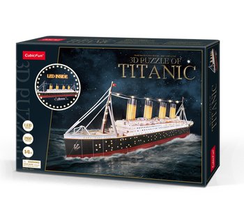 Cubic Fun, puzzle 3D LED Titanic - Cubic Fun