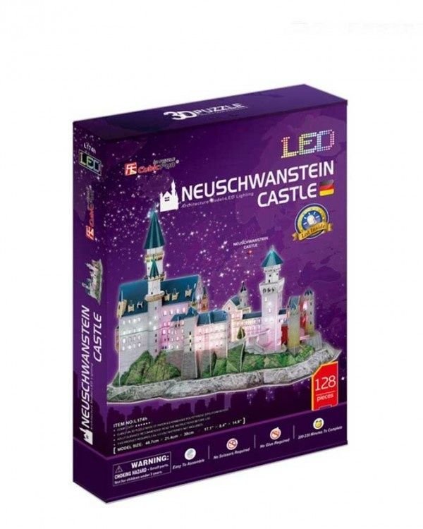 Cubic Fun, puzzle 3D Neuschanstein Castle