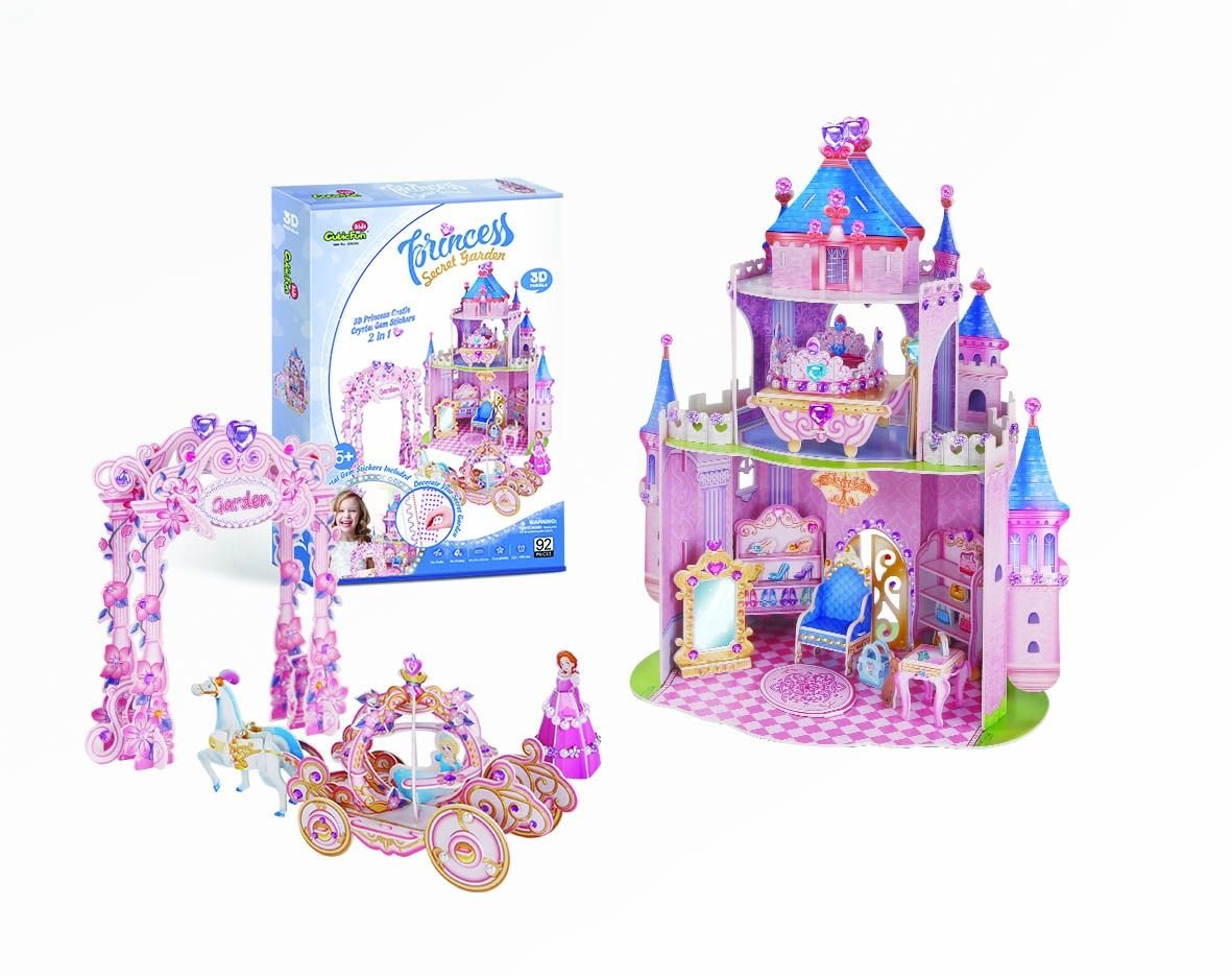 Cubic Fun, puzzle 3D Princess Secret Garden