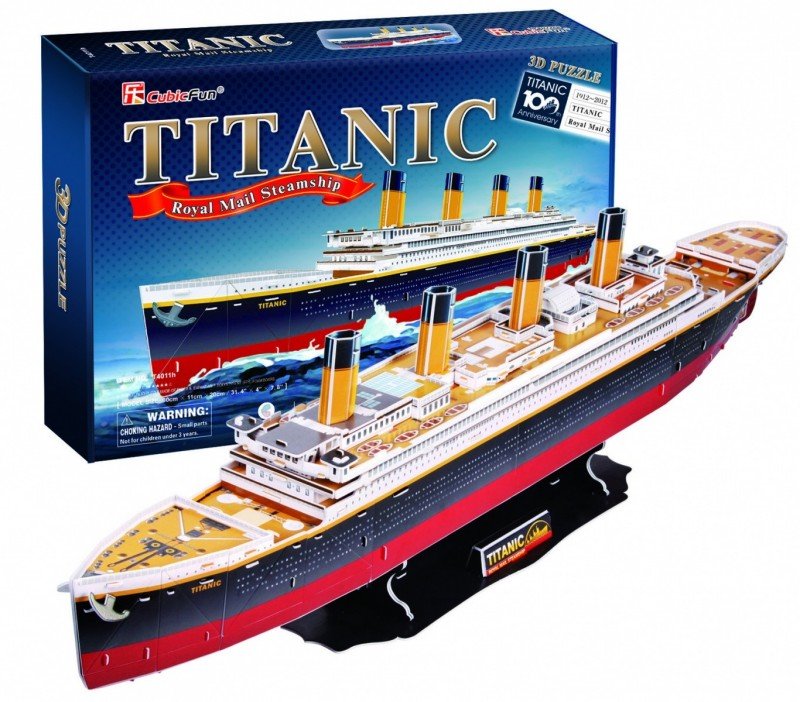 Cubic Fun, puzzle 3D Titanic