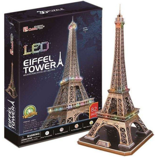 Cubic Fun, puzzle 3D Wieża Eiffla