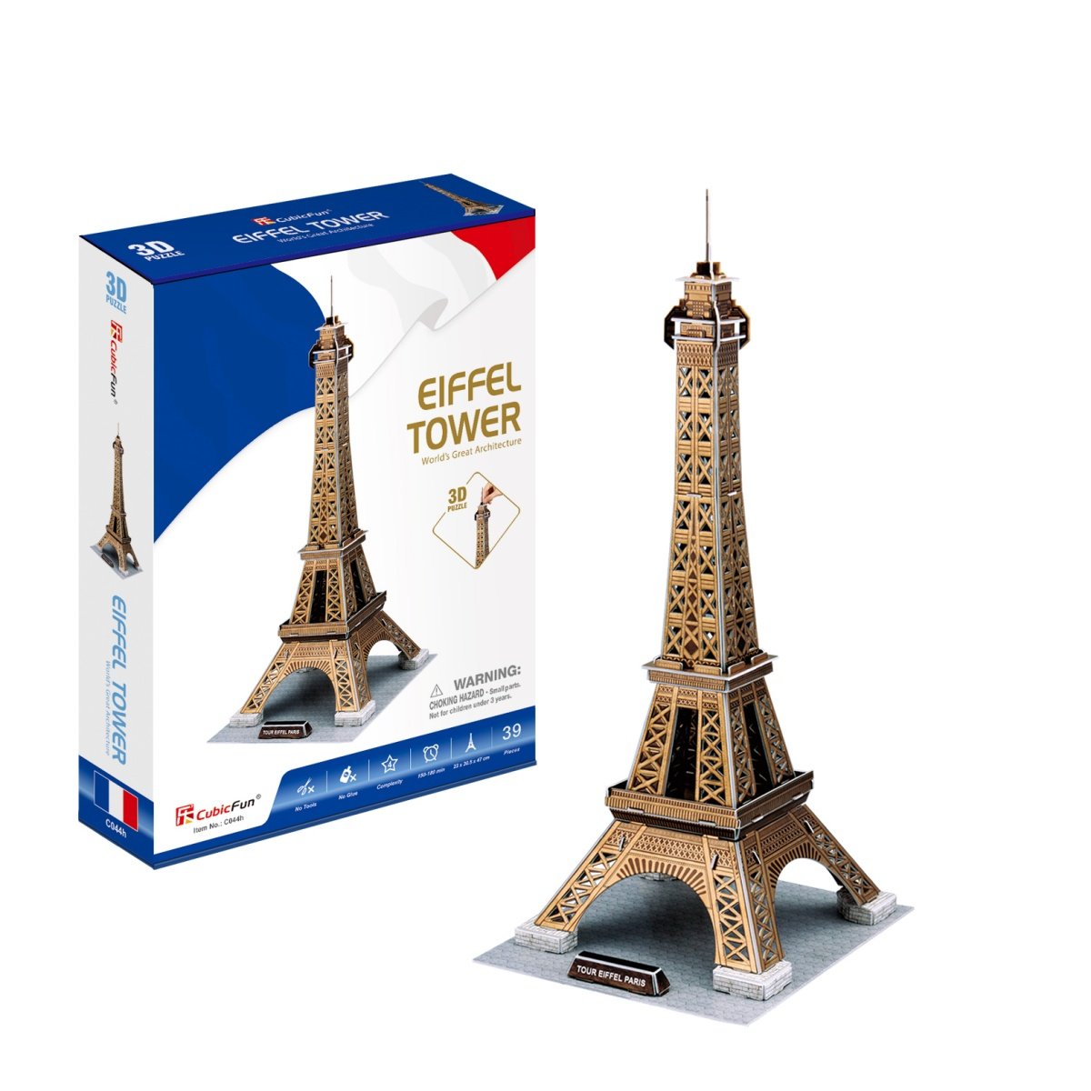 Cubic Fun, puzzle 3D Wieża Eiffla