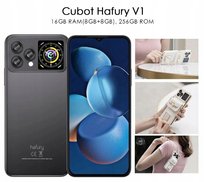 Cubot HAFURY V1 Smartfon 8 GB / 256 GB 4G LTE NFC + 2 etui