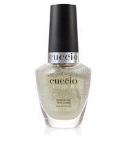 Cuccio, 1239 Złoty Topper Lakier Do Paznokci Z Drobinkami 13 Ml Blissed Out