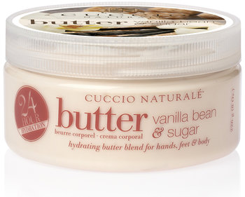 Cuccio Butter Blend, Nawilżające masło do ciała - wanilia i cukier 240ml - Cuccio