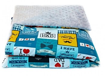 Cuddly ZOO, EduKocyk dziecięcy z wypełnieniem, Kocham Mojego Tatę, Platinum - CuddlyZOO