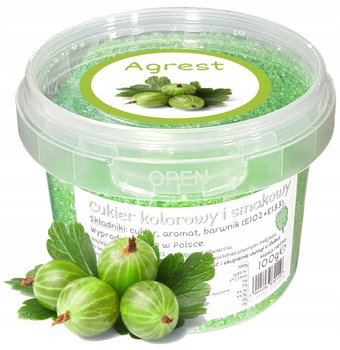 Cukier Do Waty Cukrowej Agrest 100g kolorowy - ADMAJ