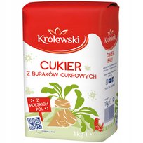 Cukier Królewski, cukier biały kryształ, 1 kg