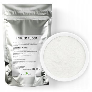 Cukier Puder Dekoracyjny Nietopniejący 1Kg - gorzkoislodko