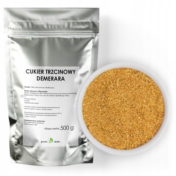 Cukier Trzcinowy Nierafinowany Demerara 500G - gorzkoislodko