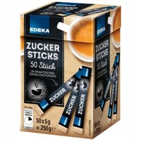 Cukier w saszetkach z Niemiec Edeka
