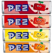 Cukierki pudrowe PEZ owocowe 8,5 g - do standardowych dozowników, cola cytryna mango, truskawka malina wiśnia Inny producent