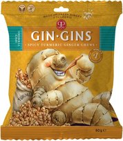 Cukierki z kurkumą Ginger People Gin Gins Chewy Turmeric Ginger Candy 60g