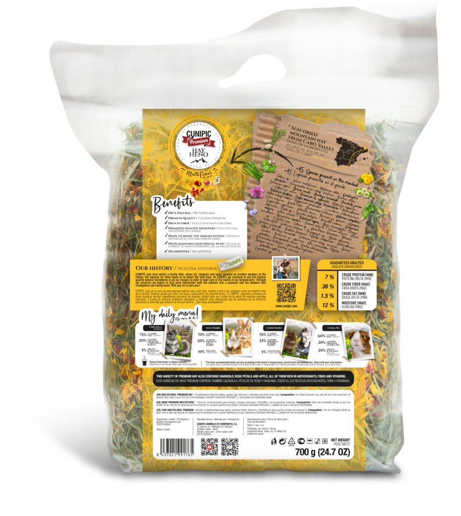 Cunipic Premium Hay Multifloral 700G - Cunipic | Sklep EMPIK.COM