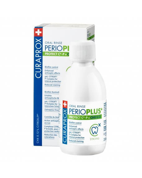 Фото - Зубна паста / ополіскувач Curaprox Perio Plus+ Protect, płyn do płukania, 200 ml 