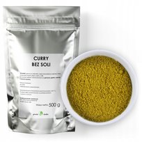 Curry Indyjskie Bez Soli Mieszanka Naturalna 500G
