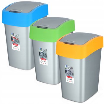 Curver Kosz Na Śmieci Pojemnik 3x50L Do Segregacji - KADAX