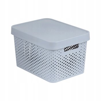 Curver Pojemnik Pudełko Z Pokrywką 17 L Szary - Curver