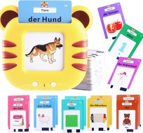 CUTEEEE Mówiące Karty Do Nauki W Języku Niemieckim 224 Słowa, karty do gry