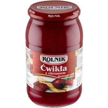 Ćwikła z chrzanem 900 ml Rolnik - Rolnik