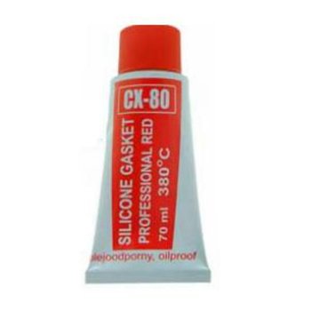 Cx-80 Silikon Wysokotemperaturowy Czerwony 80Ml - CX-80