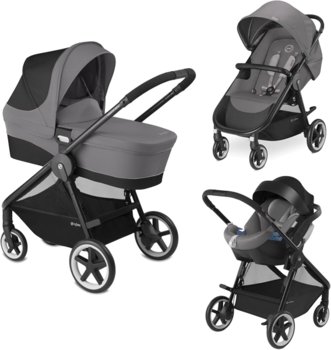 Cybex, Agis M-Air 4, Wózek wielofunkcyjny, Manhattan Grey - Cybex