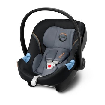 Cybex, Aton M, Fotelik samochodowy, 0-13 kg, Pepper Black - Cybex