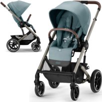 Cybex Balios S Lux 2.0 Wózek Spacerowy Nowość 2023 Sky Blue  (Stelaż Taupe)