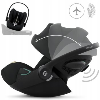 Cybex Fotelik Cloud G I-Size Plus Moon Black 0-13 Kg 40-87 Cm - Cybex