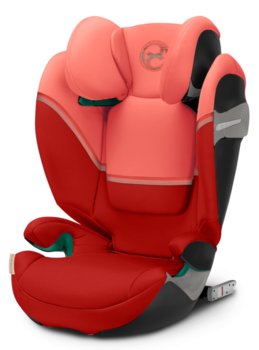 Cybex Solution S2 I-Fix I-Size Fotelik Samochodowy 15-50Kg Isofix Hibiscus Red - Cybex