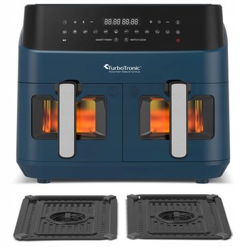 Cyfrowa Frytownica 2 Kosze Do Smażenia Z Szybą - TurboTronic