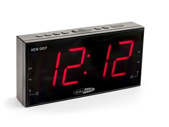 Cyfrowy budzik Calibre HCG007 z radiem FM i podwójnym alarmem - czarny - Inny producent