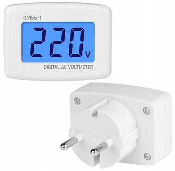 Cyfrowy woltomierz tester miernik napięcia w sieci w gniazdku AC 80-300V - Electronica4u