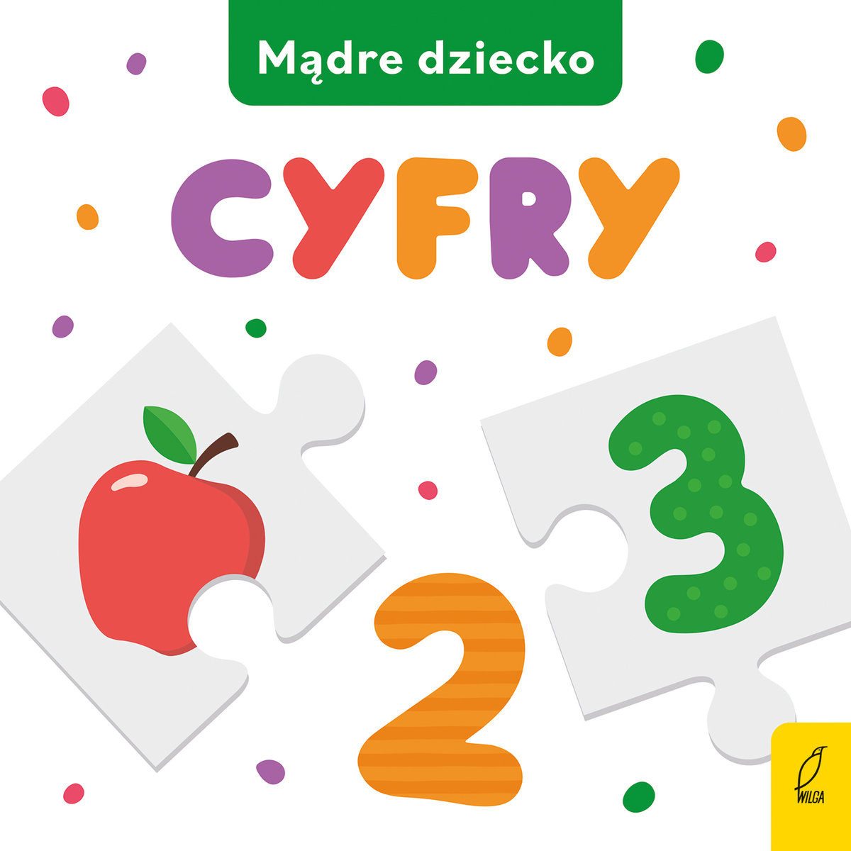 Cyfry. Mądre Dziecko. Książka Z Puzzlami - Opracowanie Zbiorowe ...