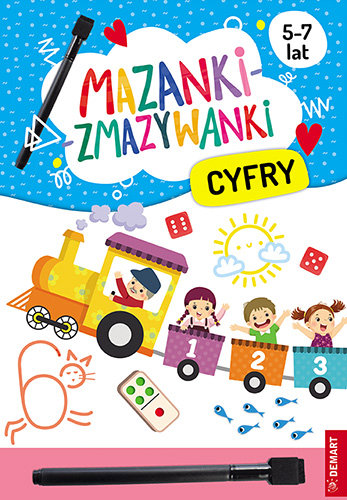 Cyfry. Mazanki-zmazywanki