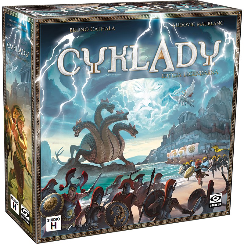 CYKLADY - Edycja Legendarna, gra planszowa, Galakta