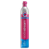 Cylinder CO2 SODASTREAM QuickConnect - różowy nabój gazowy do saturatora Terra Duo Art 425g do 60l napojów wielorazowy ekologiczny