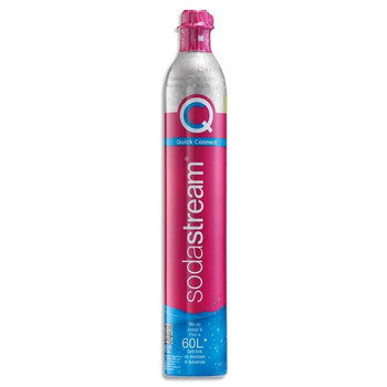 Cylinder CO2 SODASTREAM QuickConnect - różowy nabój gazowy do saturatora Terra Duo Art 425g do 60l napojów wielorazowy ekologiczny - SodaStream
