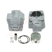 Cilindro E Pistone Per Decespugliatore Kawasaki TH48 (TH 48) - Alesaggio 44 Mm - BRUMAR BM1131