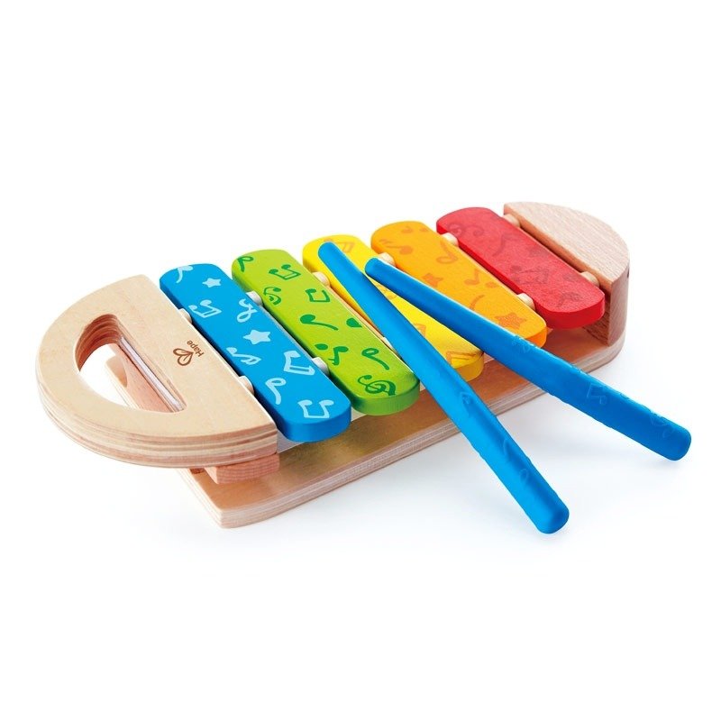 Cymbałki dla dzieci, zabawka edukacyjna, Hape