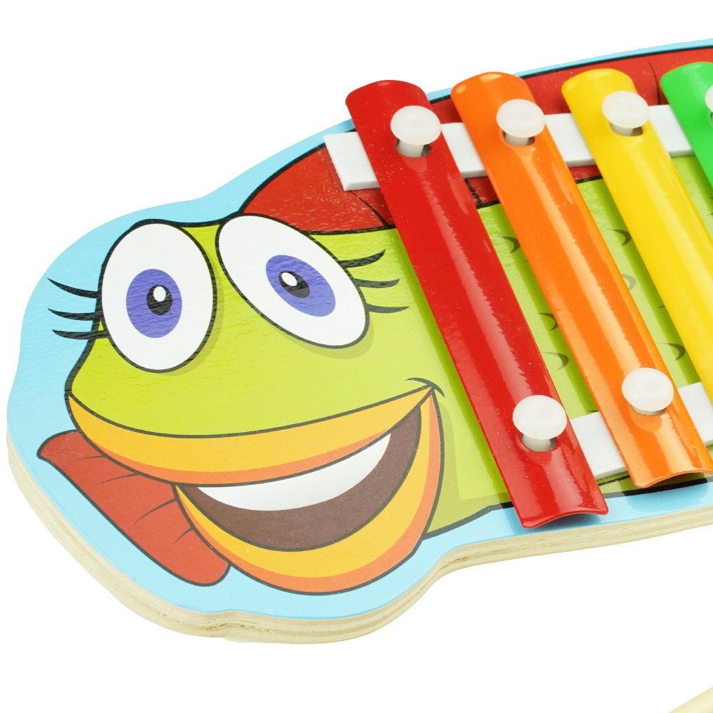 Фото - Музична іграшка Cymbałki kolorowa rybka edukacyjna zabawka dla dzieci