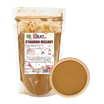 Cynamon mielony 200g świeży WYSOKA JAKOŚĆ - Brat