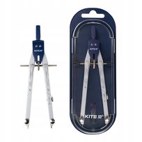 Cyrkiel Szkolny Zestaw Uniwersalny 170Mm Niebieski Kite KITE