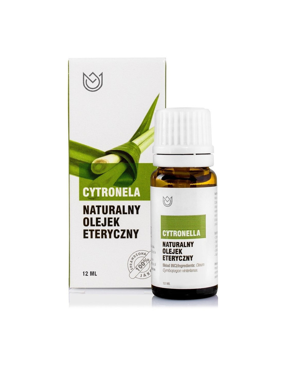 Cytronella 12 Ml Naturalny Olejek Eteryczny - Naturalne Aromaty | Sklep ...