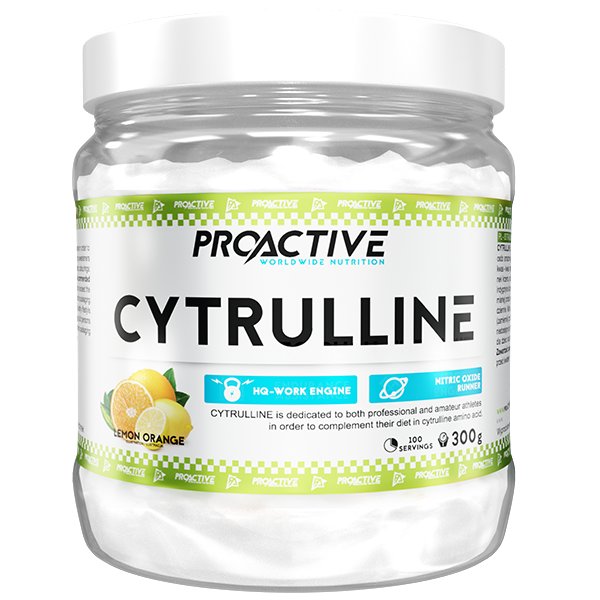 Zdjęcia - Witaminy i składniki mineralne ProActive CYTRULINE - cytrulina -  - 300g POMARAŃCZA 