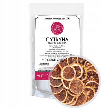 Cytryna Plastry Suszone Jadalne 250G Do Herbaty Dekoracja Susz - Winoszarnia