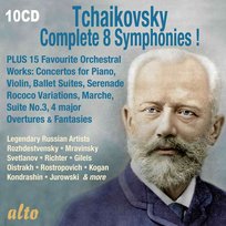 Czajkowski: Complete 8 Symphonies Legendary Russian Artists