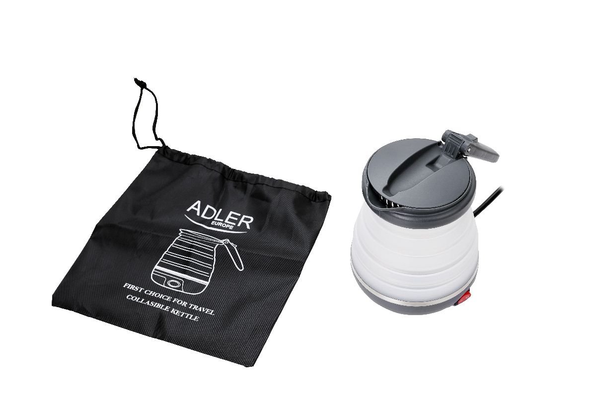 Czajnik elektryczny ADLER AD 1279 silikonowy 0,6L - turystyczny