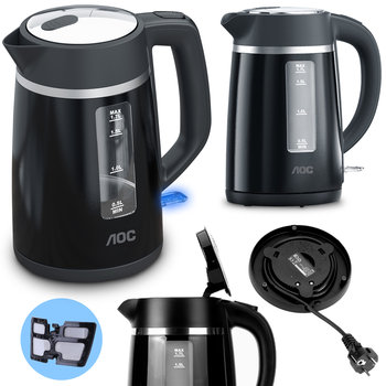Czajnik elektryczny AOC HWH-108 czarny 2200W 1,7l - AOC